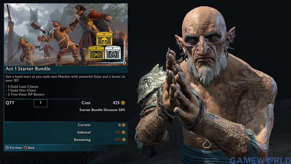 middle earth shadow of war 1