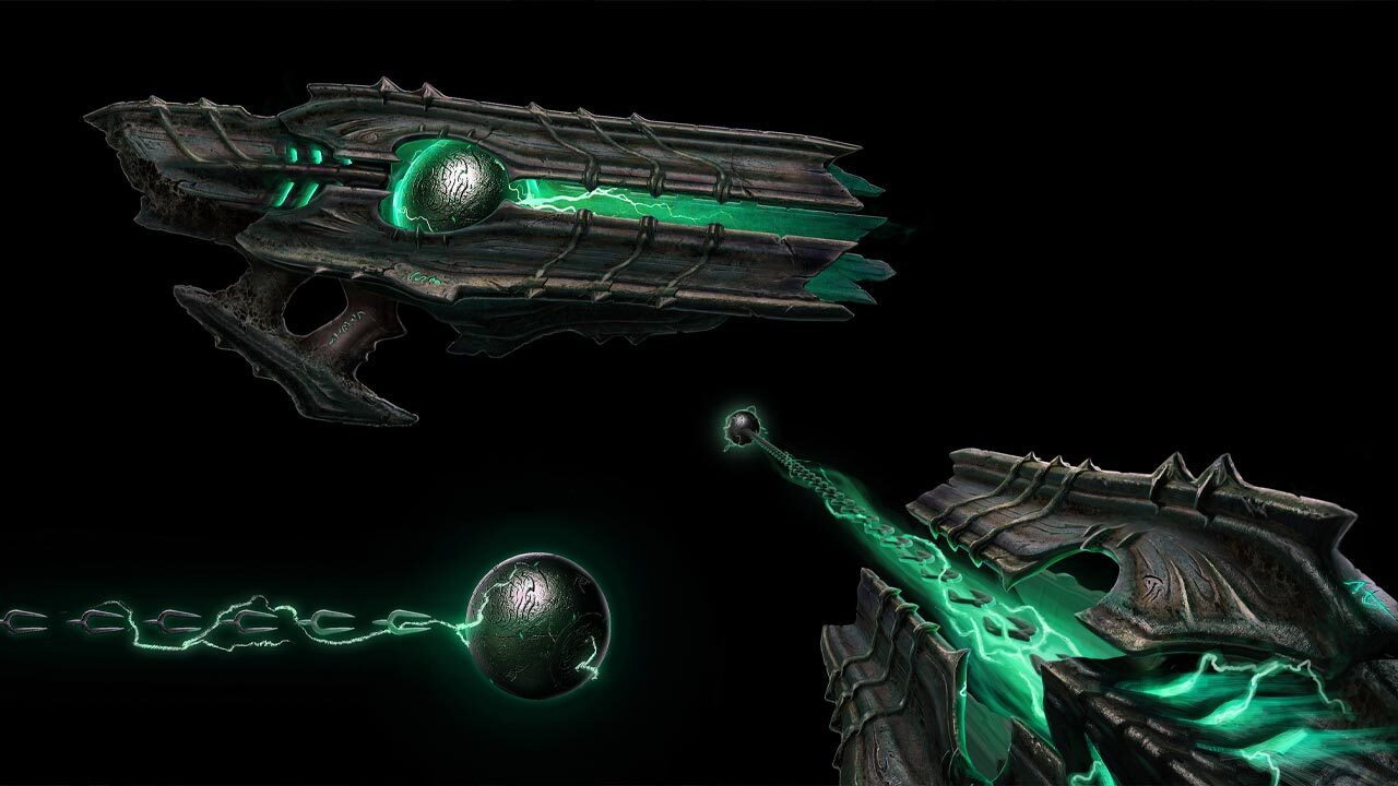 reaver chainshot weapon doom the dark ages