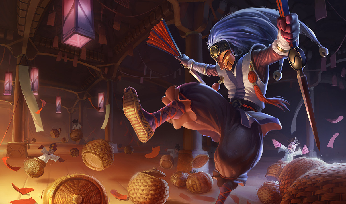 shaco masked splash