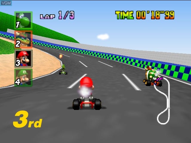mario kart 64 4