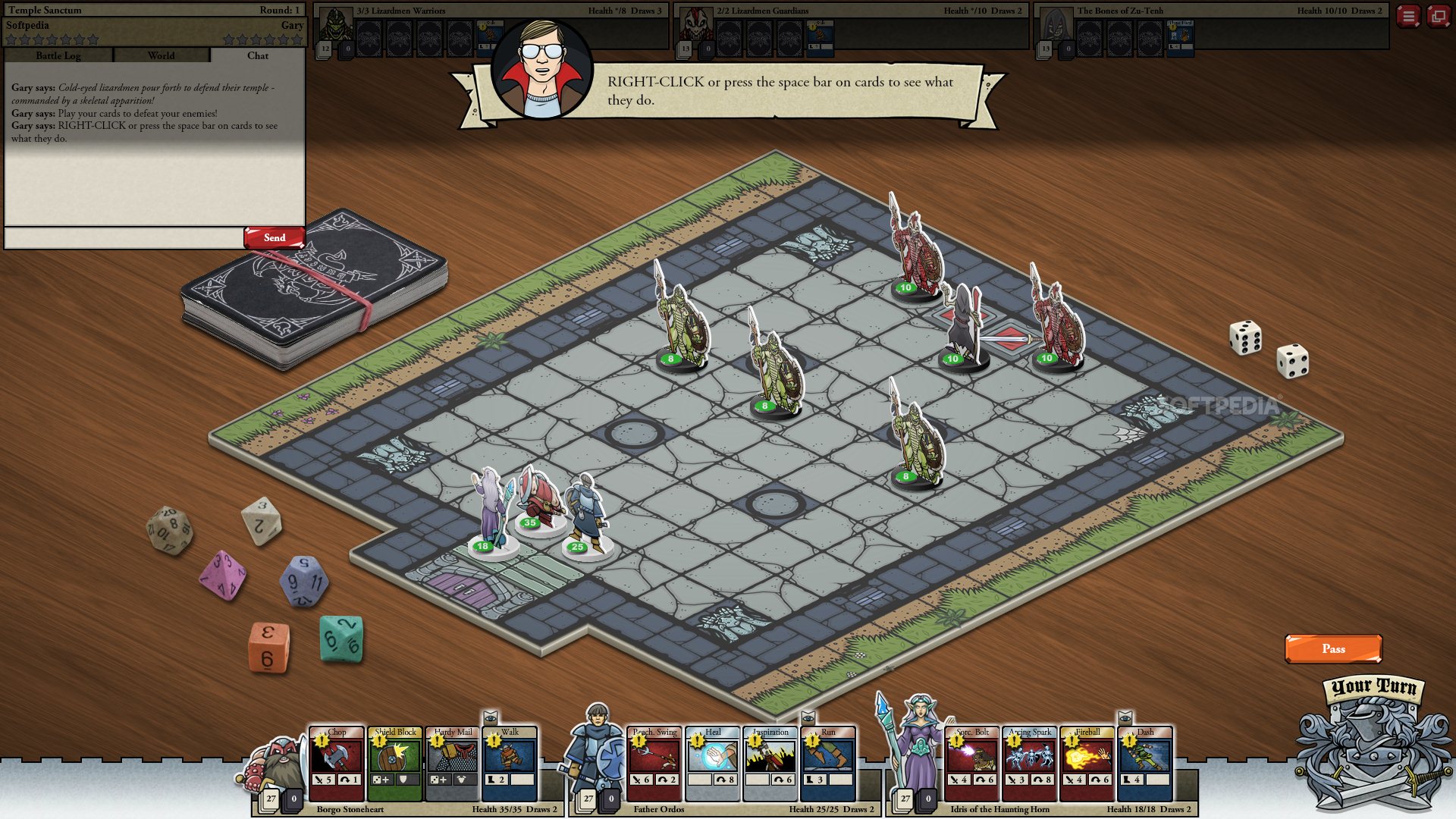 card hunter battle