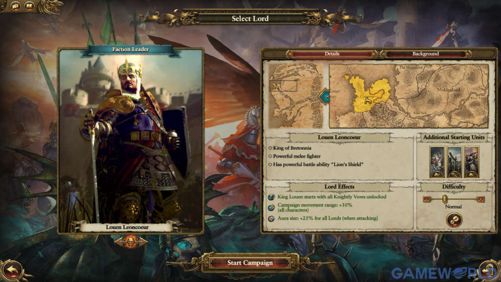 total war warhammer bretonnia 1