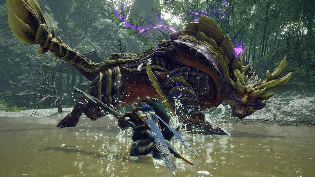 Monster Hunter Rise gameplay video