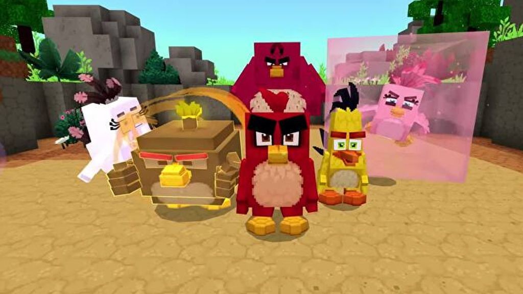 Minecraft Angry Birds Expansion