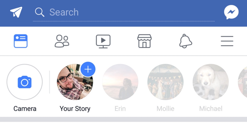 Facebook stories όπως και στο Instagram