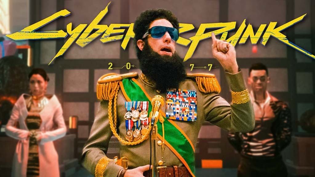 Παρωδία: Ο Dictator, CEO της Arasaka στο Cyberpunk 2077