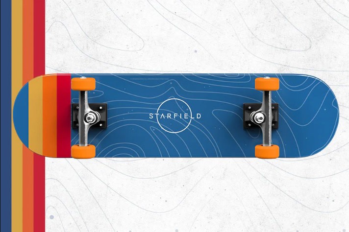Η Bethesda πουλάει skateboard στα χρώματα του Starfield