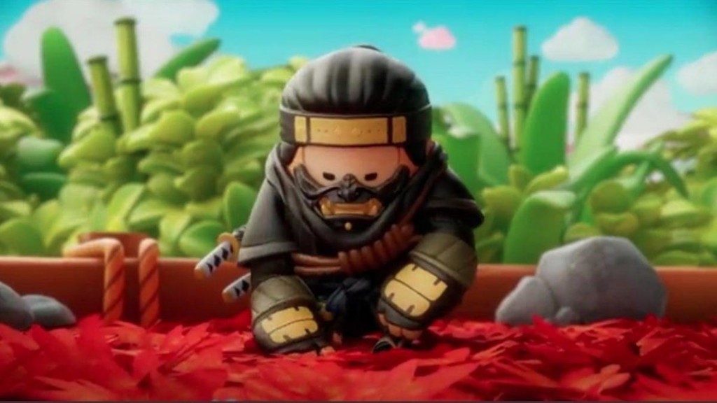 Jin Sakai και Sackboy skins στο Fall Guys