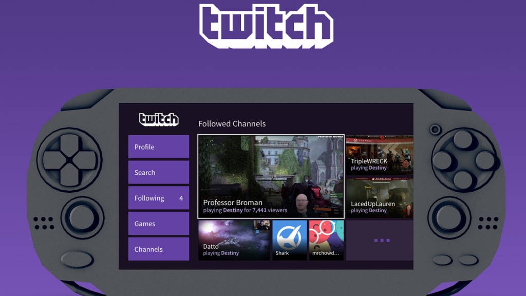 Το Twitch στο PS Vita