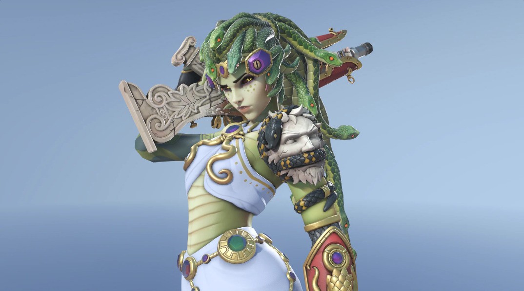 Overwatch 2: Battle for Olympus - Το Widowmaker Medusa skin σας κάνει πανεύκολο στόχο