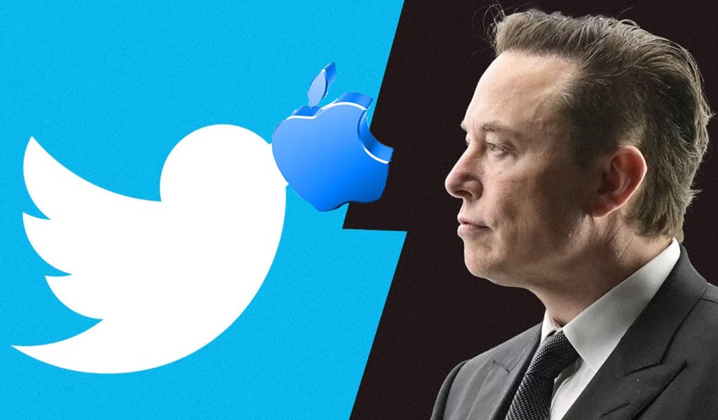Η Apple εναντίον του Elon Musk, ετοιμάζεται να μπλοκάρει το Twitter