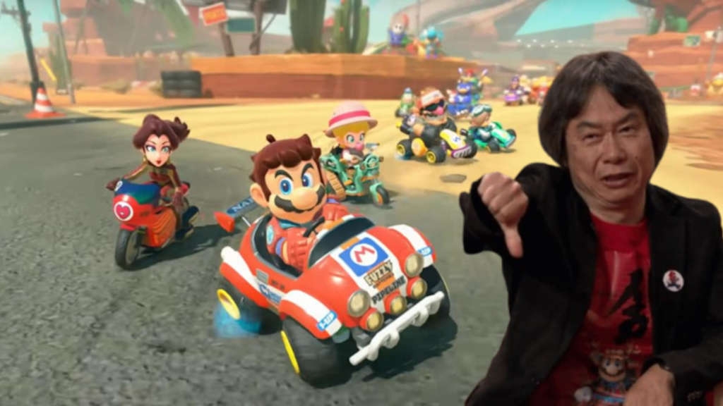 Ο Shigeru Miyamoto δεν αναφέρεται στα credits του Mario Kart World