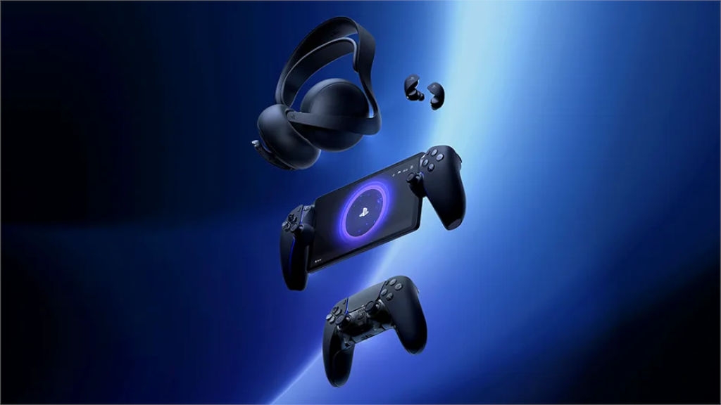 Dualsense Edge, PlayStation Portal και άλλα περιφερειακά σε μαύρο χρώμα 