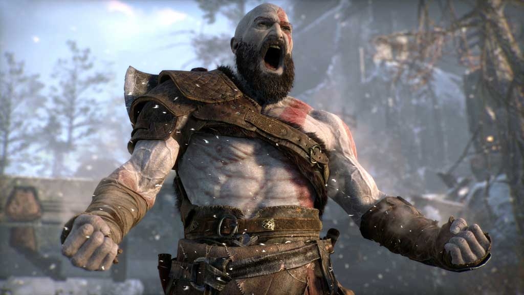 God of War: Φιγούρα και τσεκούρι Kratos