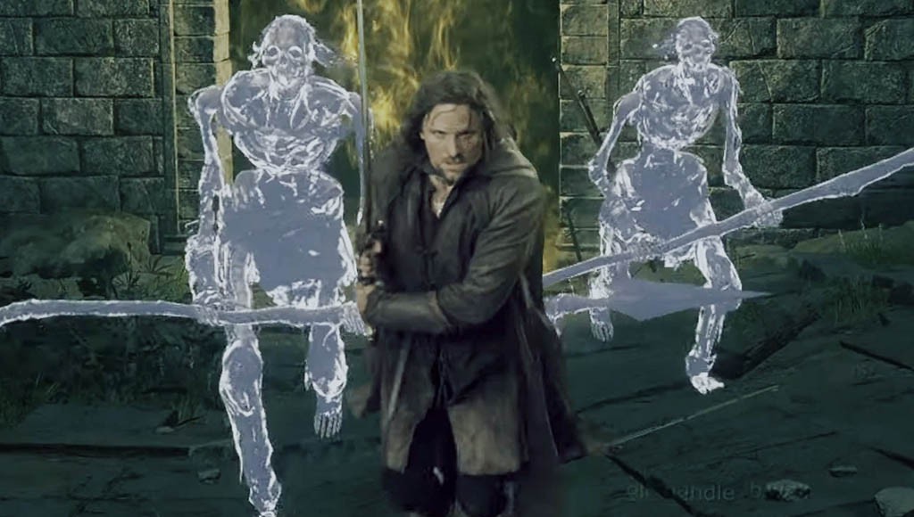 Ο Aragorn του Lord of the Rings στο Elden Ring - Parody