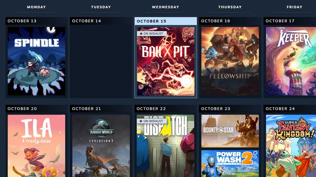 To Steam διαθέτει πλέον το Personal Calendar το οποίο σας προτείνει νέα games υπό την μορφή ημερολογίου