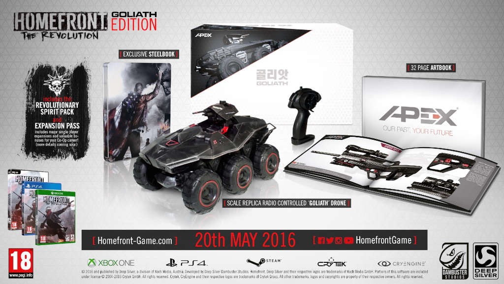 Homefront: The Revolution Goliath Edition