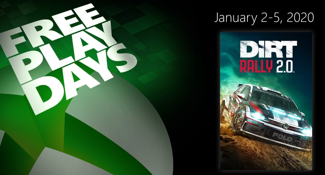 Δωρεάν περίοδος για το DiRT Rally 2.0 στο Xbox One