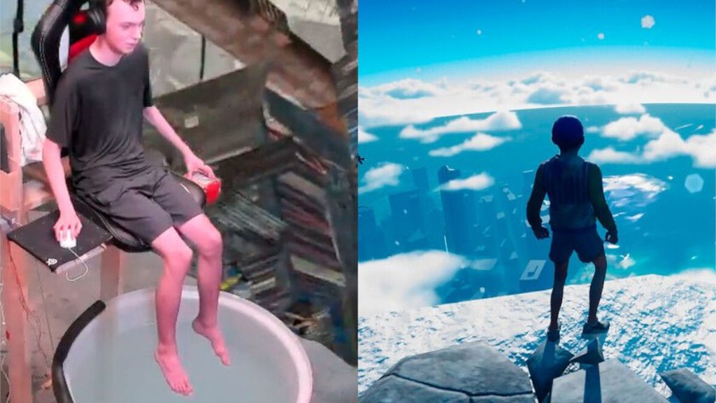 Streamer πέφτει σε δεξαμενή με νερό κάθε φορά που αποτυγχάνει στο Only Up!