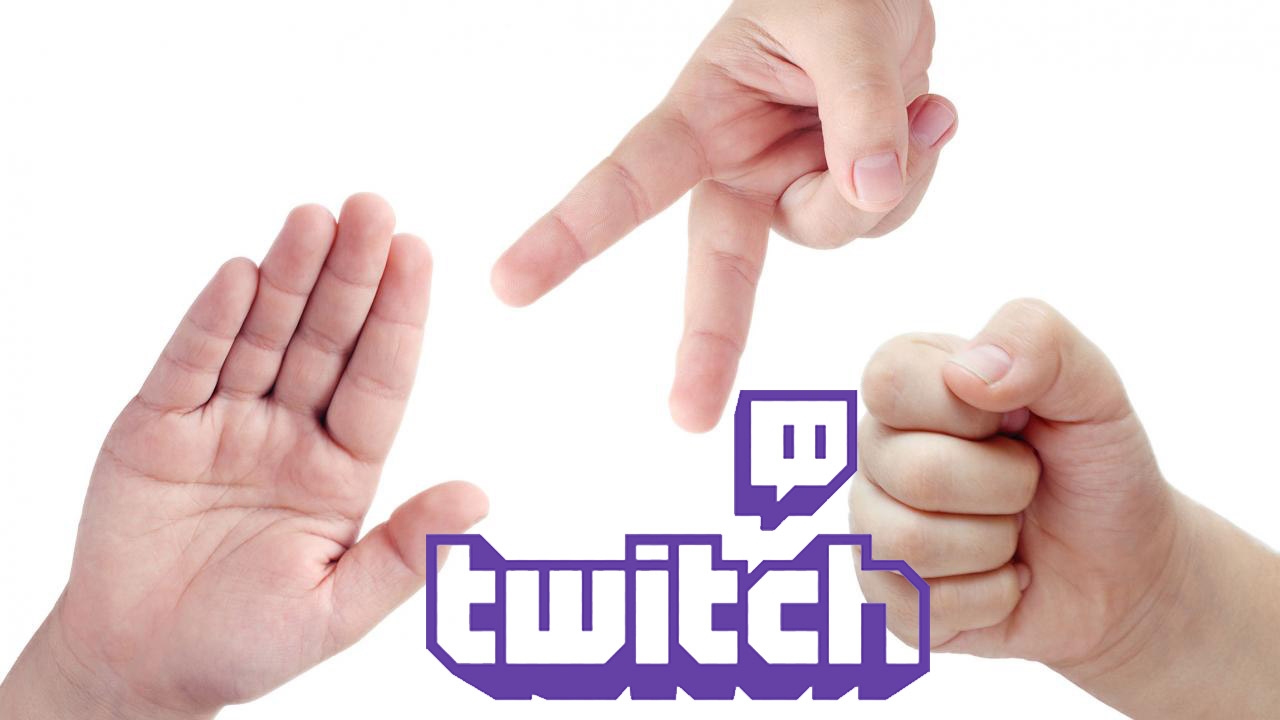 Τουρνουά πέτρα-ψαλίδι-χαρτί στο Twitch