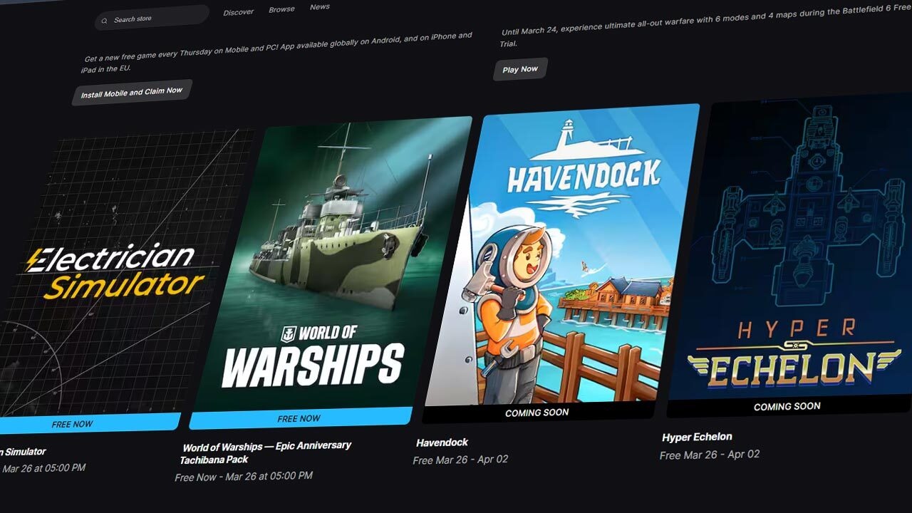 Η Epic εξηγεί το μείγμα blockbuster και μικρότερων games για τις εβδομαδιαίες δωρεάν προσφορές