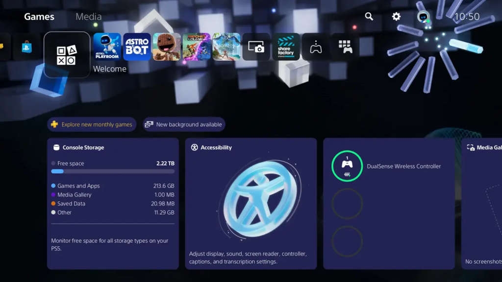 Τα κλασικά PS5 consoles background customisations επιστρέφουν αυτή την εβδομάδα