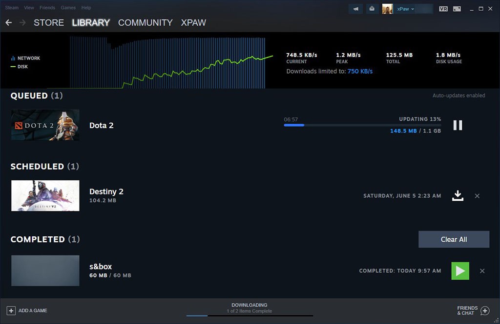 To Steam θα αναβαθμίσει το user interface του στη σελίδα των downloads