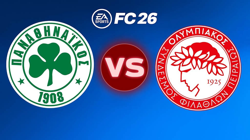 FC 26 gameplay video: Παναθηναϊκός - Ολυμπιακός