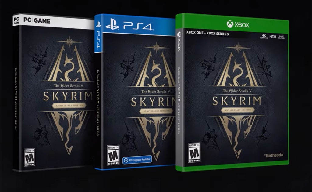 Η Skyrim Anniversary Edition κοστίζει 55 ευρώ ή 20 ευρώ αν έχετε την Special Edition