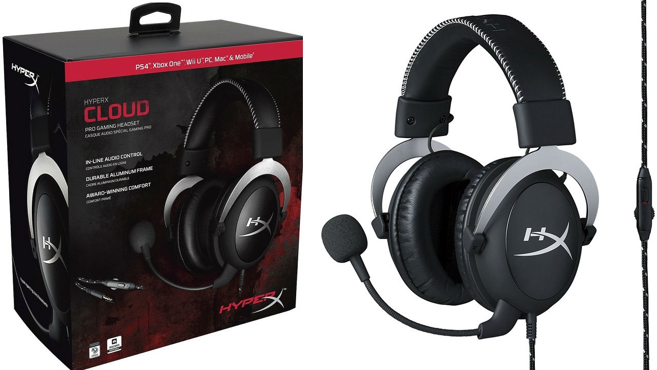 Kingston HyperX Cloud Pro Silver headset