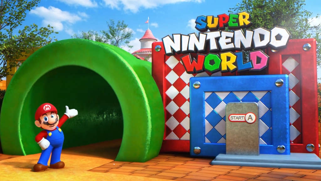 Τα Super Nintendo World Theme Parks στην Αμερική
