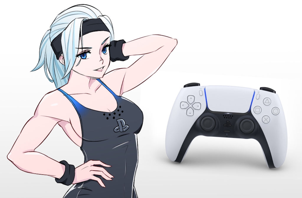 Γραφίστες σχεδίασαν το DualSense του PS5 ως χαρακτήρα anime