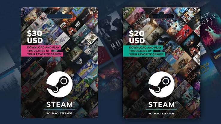 Η Valve καταργεί τα Steam Gift Cards από τα καταστήματα