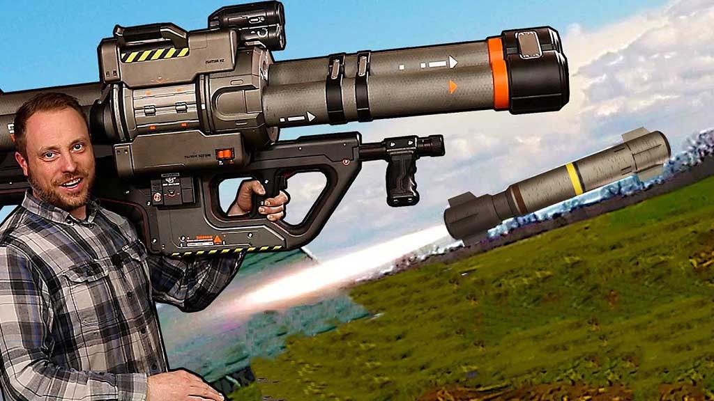Ο μύστης YouTuber Jairus of All έφτιαξε ένα Halo SPNKR Rocket Launcher