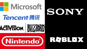 top-gaming-companies-worldwide-companies-market-cap-microsoft-tencent-sony-activision-blizzard-nintendo-roblox